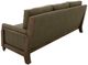 International Furniture Direct Xel-Ha II Dark Hay Brown/Green Sofa-3