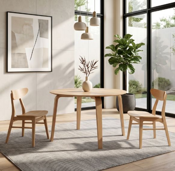 Winners Only® Uptown Natural Oak Dining Side Chair-1