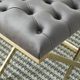 Inspire™ Rada Grey/Brushed Gold Bench-2