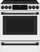 Café™ Flat Black Front Control Induction Knobs and Handle Kit-2