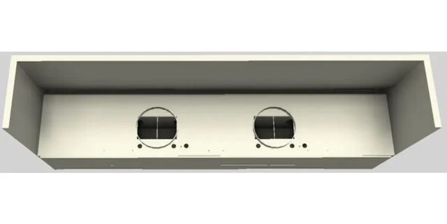 Vent-A-Hood® 66" Biscuit Wall Mounted Range Hood-2