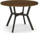 Amisco Customizable Norcross 30" Solid Birch Round Table-0