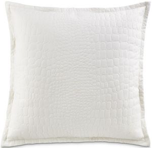Michael Amini® Ashworth White 26" Euro Pillow Sham