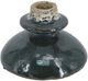 A & B Home Green Terracotta Candle Holder with Disc Design -0