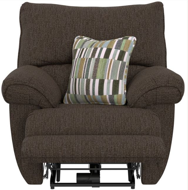 Catnapper Lenny Chocolate Power Lay Flat Recliner-4