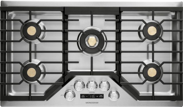 Monogram® 5 Piece Stainless Steel Gas Kitchen Package-3