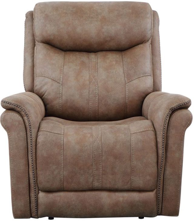 Steve Silver Co. Morrison Camel Dual Power Recliner-1