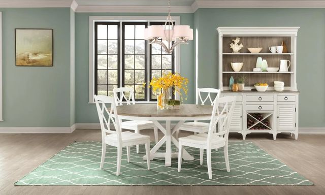 Riverside Furniture Myra Natural/Paperwhite Server-1
