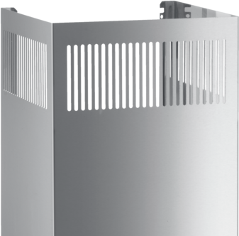 Miele 40" Stainless Steel Chimney Extension-1