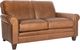 Smith Brothers Customizable 269 Leather Loveseat-0