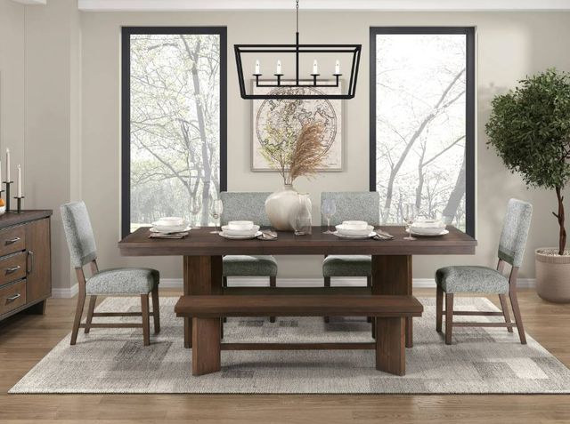 Homelegance® Franco Walnut Dining Bench-1