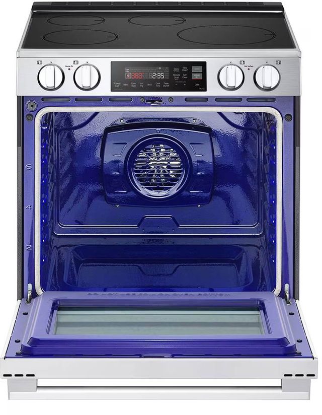 LG 30" PrintProof® Stainless Steel Slide-In Induction Range with ProBake Convection®-2