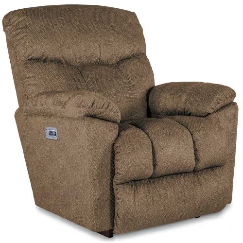 La-Z-Boy® Morrison Cappuccino Power Rocking Recliner with Headrest-0