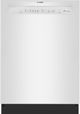 Bosch® 100 Series 24'' White Front Control Built-In Dishwasher-0