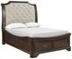 New Classic® Home Furnishings Lyndhurst 4-Piece Walnut Queen Panel Bedroom Set-2