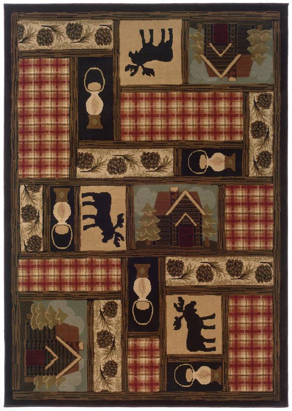 Oriental Weavers™ Hudson 5'x8' Style 5 Area Rug-0