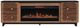Legends Home Graceland Black/Bourbon 86" Fireplace Console-3
