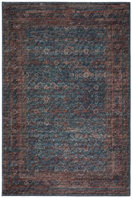 Dalyn™ Rug Company Jericho JC7 Navy 5'x8' Area Rug-0