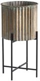 A & B Home Bronze Plant Stand-0