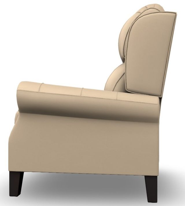 Best® Home Furnishings Customizable Joanna Leather High Leg Recliner with Espresso Legs-1