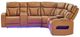 Global Furniture USA U8611 3-Piece Camel Power Reclining Sectional with Power Headrest-3