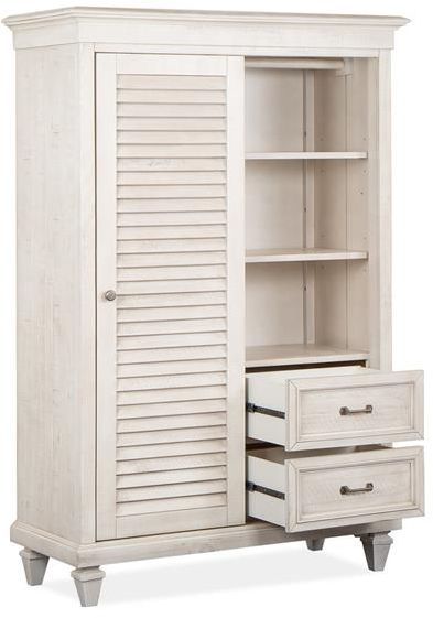 Magnussen Home® Newport Alabaster Gentleman's Chest-2