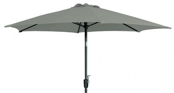 Furniture of America® Halo Gray Polyester/Steel Tilting Umbrella-1