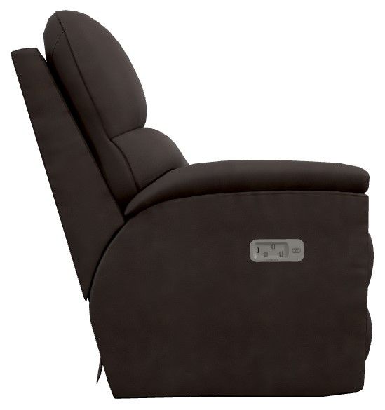 La-Z-Boy® Brooks Godiva Power Reclining Loveseat with Console, Headrest, and Lumbar-2