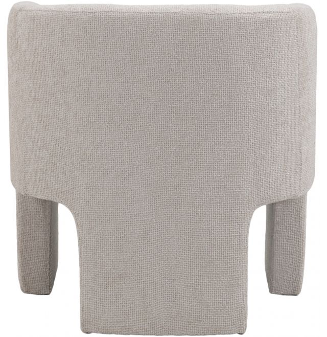 Meridian Furniture Sawyer Cream Chenille Accent Chair-3