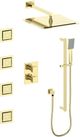 ZLINE Autograph Edition Polished Gold Crystal Bay Thermostatic Shower System with Body Jets-0