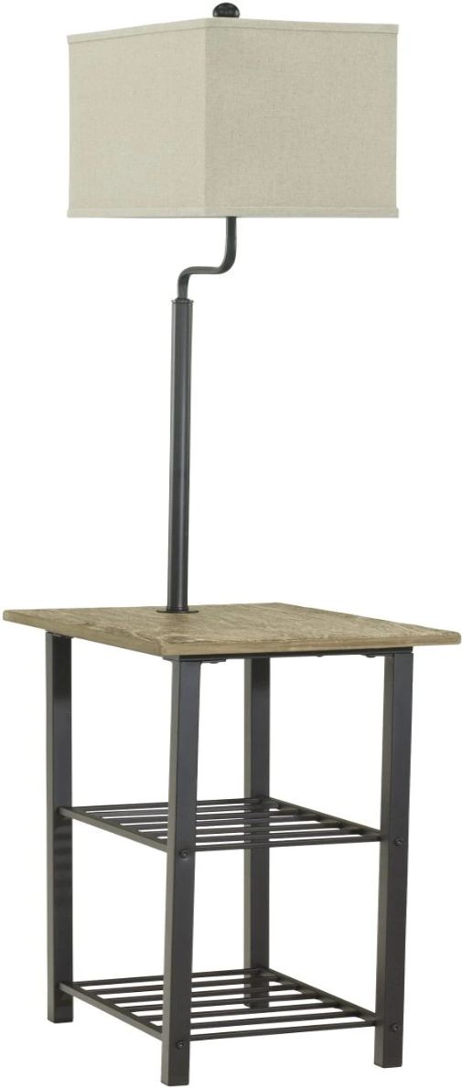 Signature Design by Ashley® Shianne Black Metal Tray Lamp