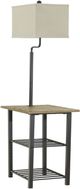 Signature Design by Ashley® Shianne Black Metal Tray Lamp-1