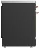 Ilve® Majestic III 30" Graphite Matte Pro Style Induction Range with Solid Door and Copper Trim-3