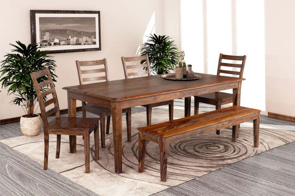 Porter International Designs Sonora Harvest Dining Table - Thumbnail 3