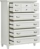 Magnussen Home® Charleston White Dove 5-Drawer Chest-3