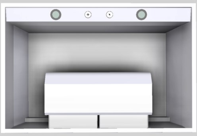 Vent-A-Hood® Designer Series 36" White Wall Mounted Range Hood-2