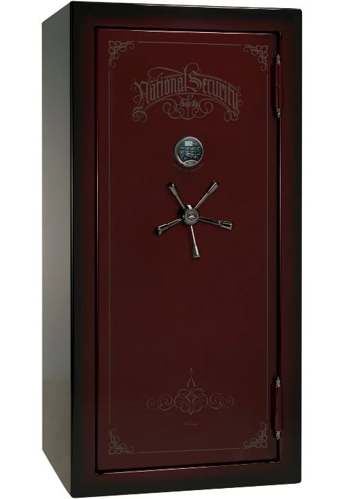 Liberty Safe Classic Plus Burgundy 40 Electronic Gun Safe-0
