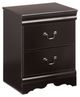 Signature Design by Ashley® Huey Vineyard 5-Piece Black Full Youth Sleigh Bed Set-5