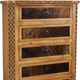 Horizon Home® Hill Country Brown Cowhide Chest-1