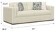 Emerald Home Cecily Cream Sofa-2