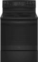 GE® 30" Black Free Standing Electric Range-0