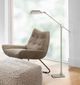 Cal® Lighting & Accessories Brushed Steel Floor Lamp-2