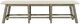 Jofran Inc. Telluride Beige/Driftwood Counter Bench-3