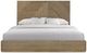 Bernards Linné Wheat Queen Matrix Panel Bed-4