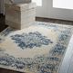 Nourison Home™ Grafix White 5'x7' Style 2 Area Rug-1