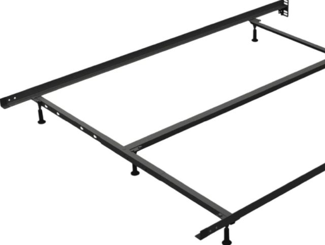 Rize Home Universal King Bed Frame with Glides and 6 Legs-1