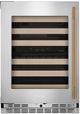 Kitchenaid® 24" PrintShield™ Stainless Built-In Wine Cooler with Full-Extension Wood-Front Racks-0