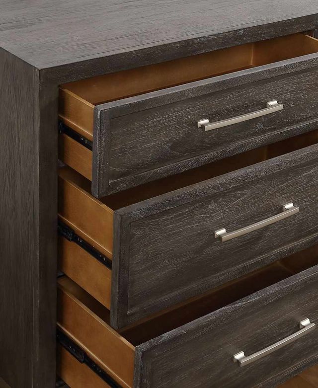Steve Silver Co. Broomfield Warm Walnut/Metal Dresser-3