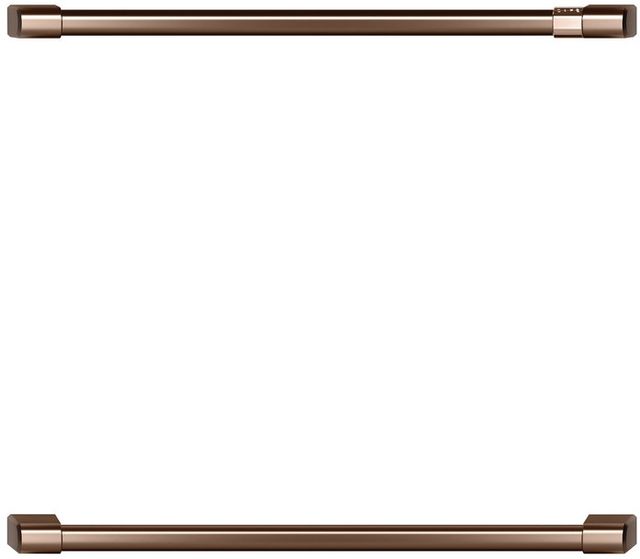 Café™ Brushed Copper Double Wall Oven Handles-0