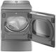 Maytag® 9.2 Cu. Ft. Metallic Slate Front Load Electric Dryer-1